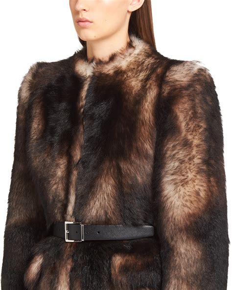 fur prada|Prada Fur Coats .